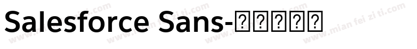 Salesforce Sans字体转换